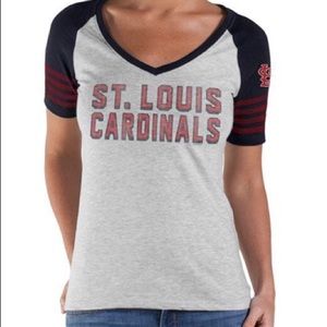 St. Louis Cardinals V-neck T-shirt